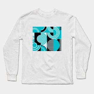 Geometric Abstract Long Sleeve T-Shirt